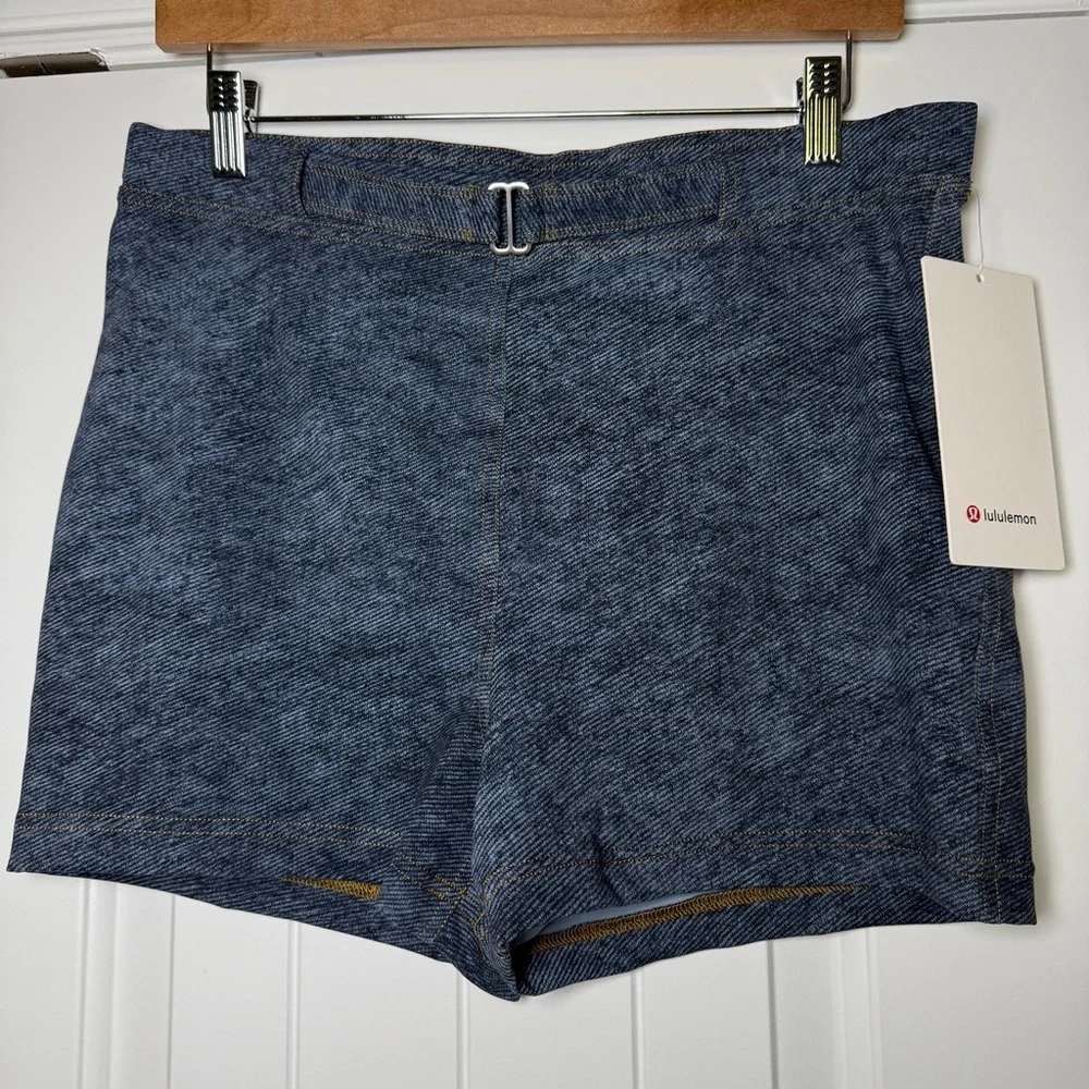 Lululemon Everlux Denim-Print Short 3
